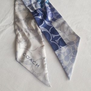 Coach pony/tie/scarf
